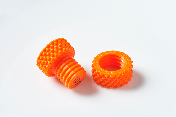 この3Dプリンタで作ったモデル。(写真は商品モデルではなく、企画中のもの)