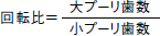 回転比