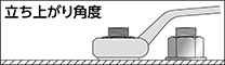 立ち上がり角度