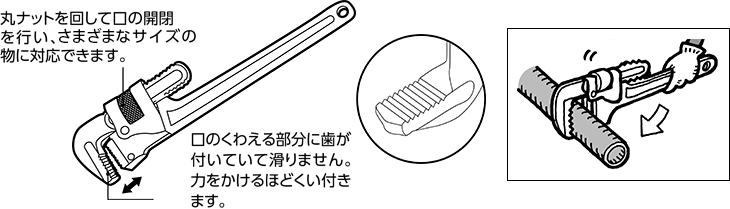 パイプレンチ