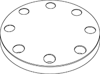 フランジ（ブラインドタイプ）
