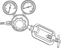 アセチレン調整器