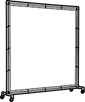 溶接遮光フェンス
