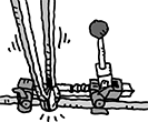使用手順 ④封かん機でシールをかしめます。