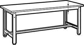 中量作業台（均等静止荷重500～2000kg）
