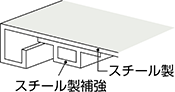 スチール天板