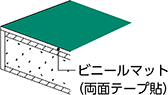 ビニールマット張り