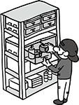 引き出し式収納ケース 特長