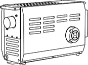 設備に組み込むタイプ