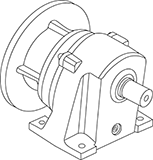 マウント(汎用モーター取付)型減速機