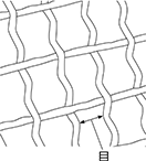 クリンプ金網