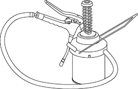ポータブルグリス注油器