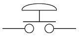 図：a）ノーマルオープン接点