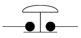 図：b）ノーマルクローズ接点